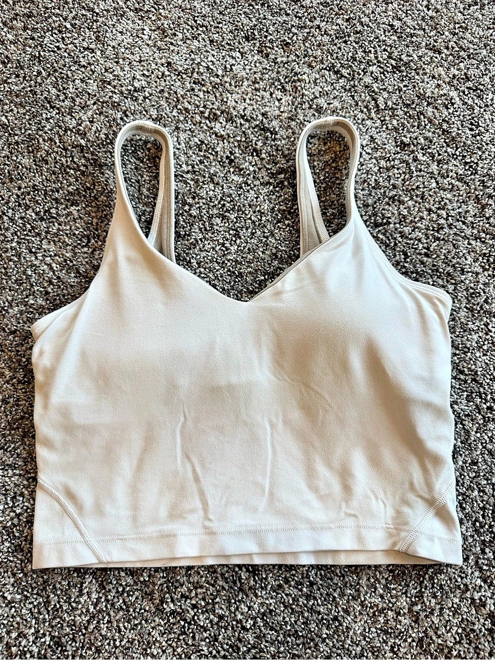 lululemon Align Strappy Ribbed Tank Top White